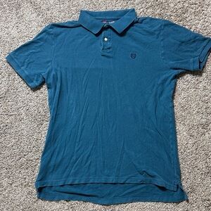 Chaps Teal Polo Shirt for Men